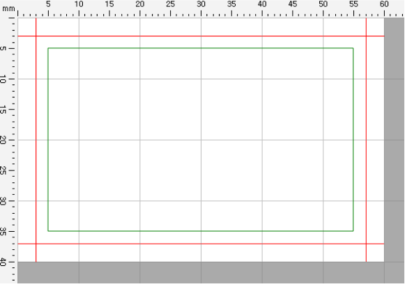 그리기 영역 용지 여백 이미지